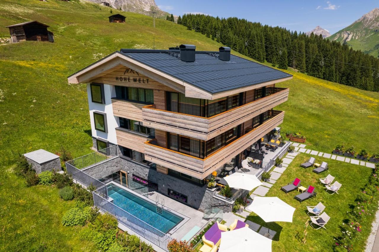 Chalet Hohe Welt - Luxury Apartments Lech am Arlberg Exteriör bild