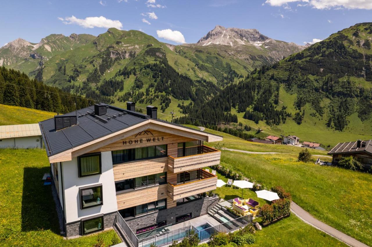 Chalet Hohe Welt - Luxury Apartments Lech am Arlberg Exteriör bild