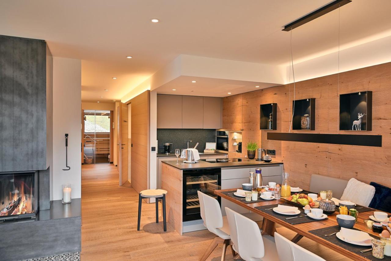 Chalet Hohe Welt - Luxury Apartments Lech am Arlberg Exteriör bild