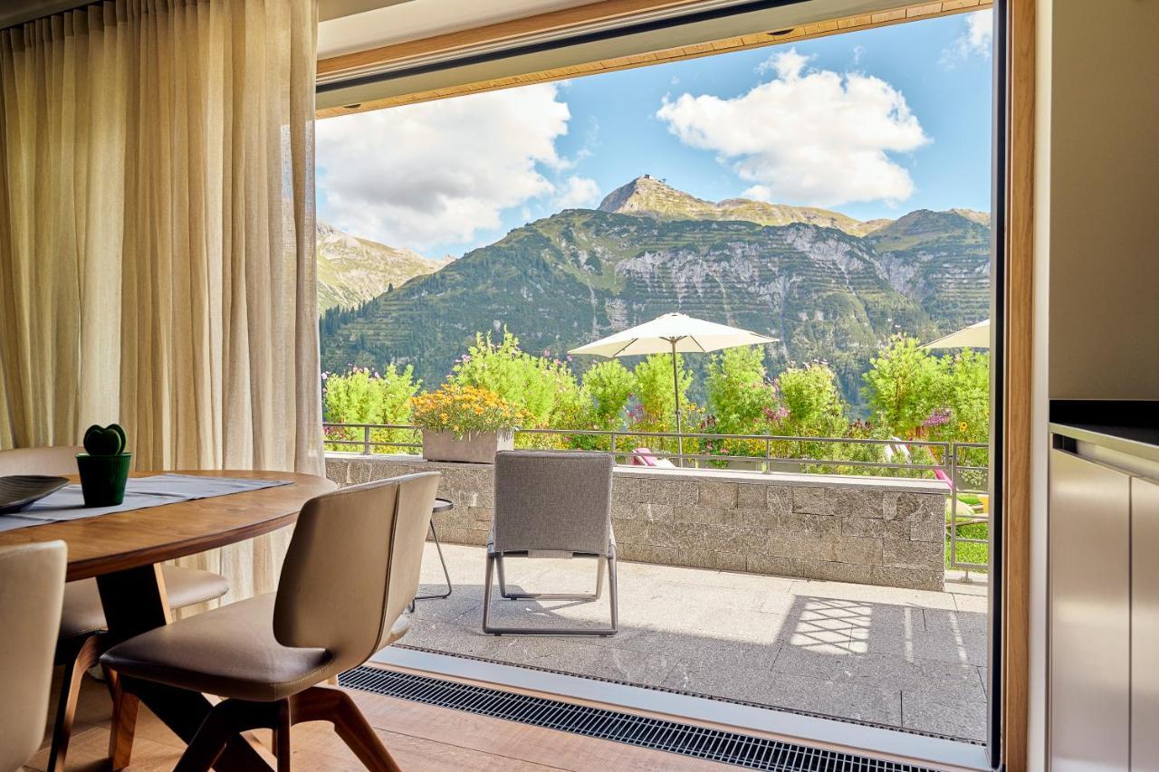 Chalet Hohe Welt - Luxury Apartments Lech am Arlberg Exteriör bild