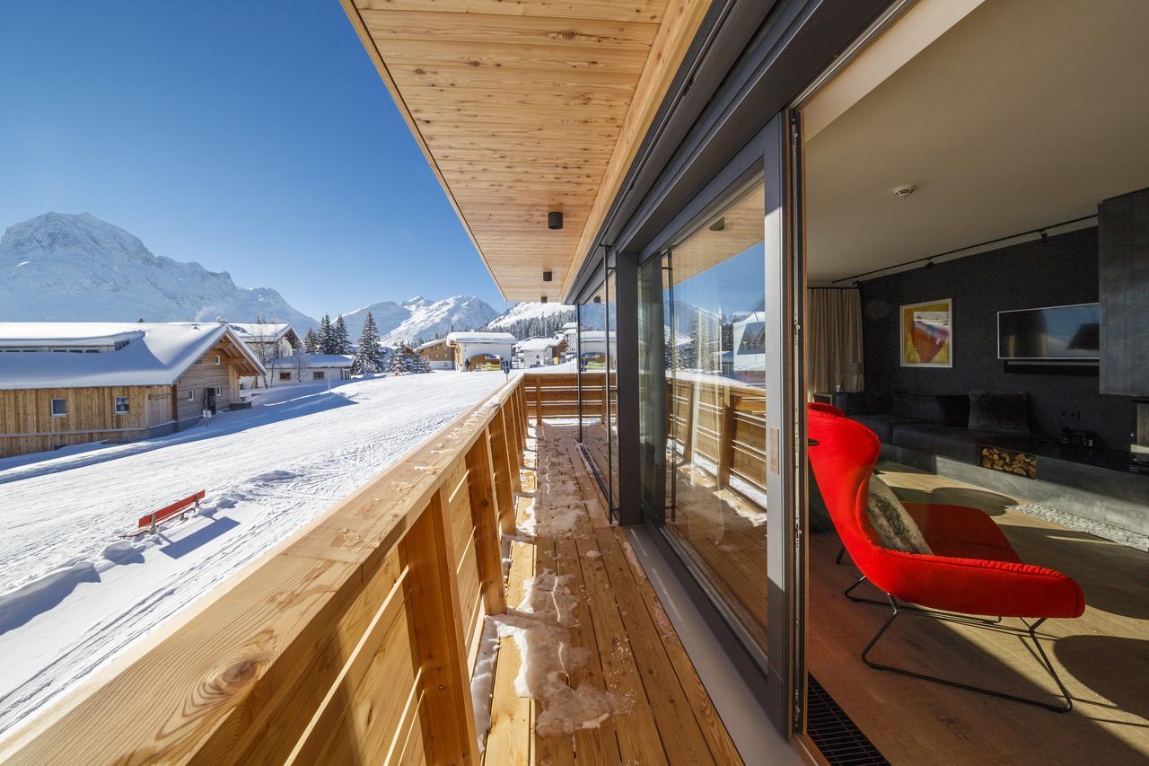 Chalet Hohe Welt - Luxury Apartments Lech am Arlberg Exteriör bild