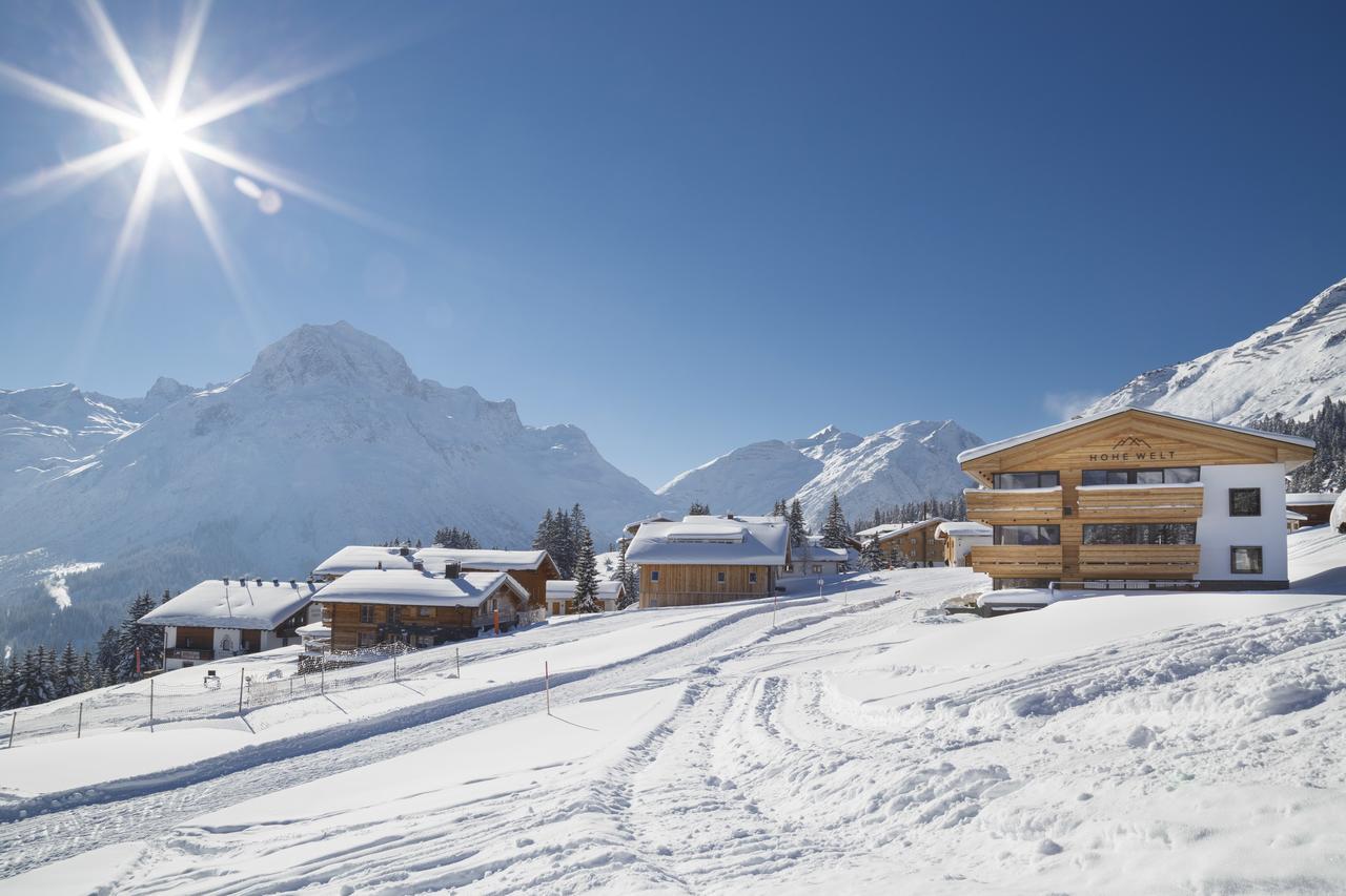 Chalet Hohe Welt - Luxury Apartments Lech am Arlberg Exteriör bild