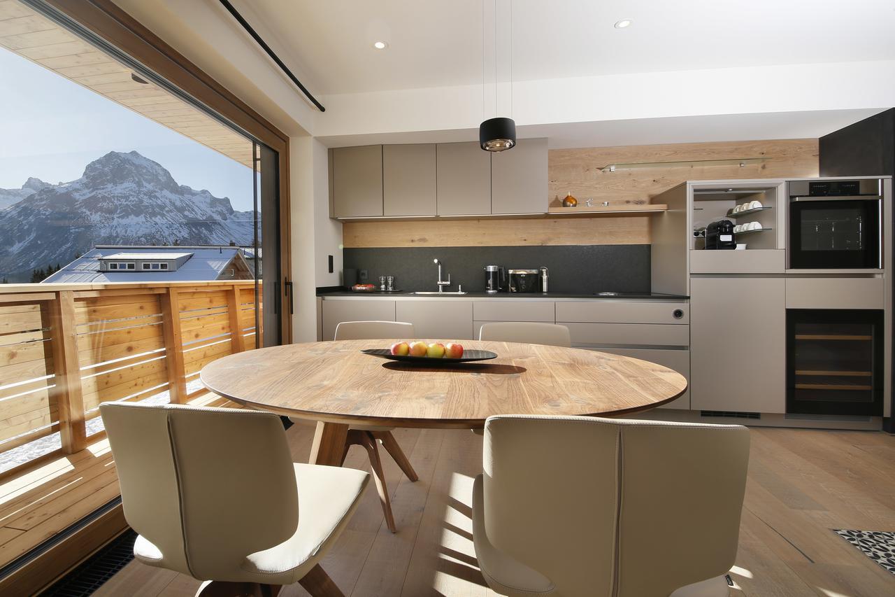 Chalet Hohe Welt - Luxury Apartments Lech am Arlberg Exteriör bild